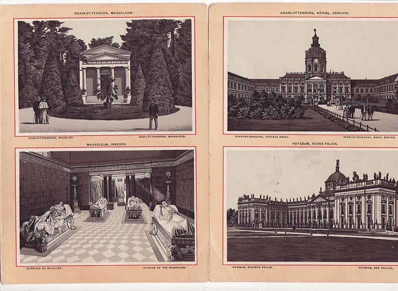  Берлин, Потсдам и Шарлоттенбург 1890